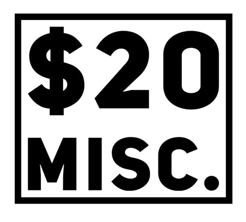 Miscellaneous $20