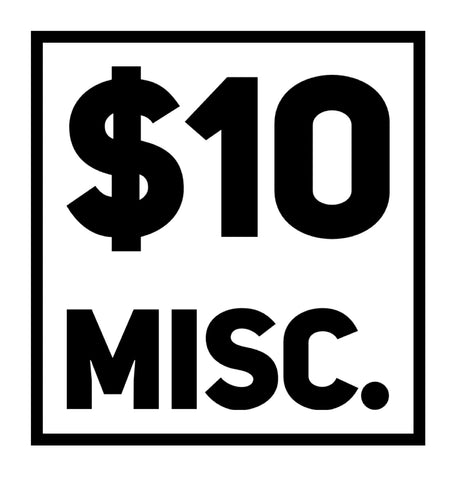 Miscellaneous $10