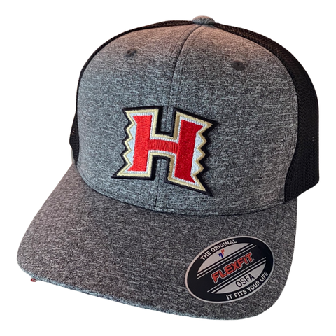 Hudson Embroidered Flexfit Hats Nature Coast Tailgating