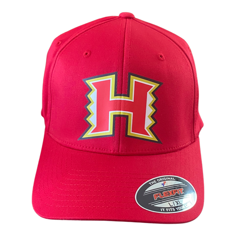 Hudson Red Flexfit Hat